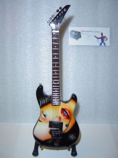 Miniature Guitar Motley Crue Kramer Baretta Mick Mars Marilyn