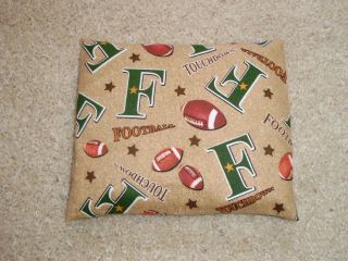 Football Flannel Microwave Hot Cold Corn Heating Pad