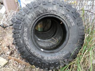 Mickey Thompson Baja MTZ 4 Matching Tires 33x12 5R15LT Mud Tires