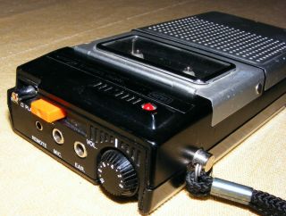 Vintage Microcassette Recorder Evadin Em 11