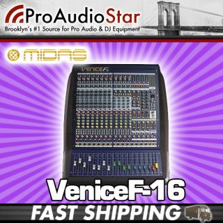 Midas Venice F 16 Live Console 16CH F16 Firewire Mixer PROAUDIOSTAR