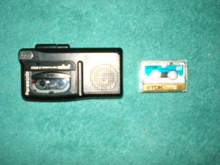Panasonic Microcassette Recorder