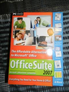 Officesuite 2007 Microsoft Office Vista Compatible