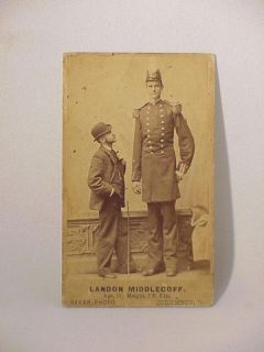 1881 Landon Middlecoff Kentucky Giant Boy Sideshow CDV