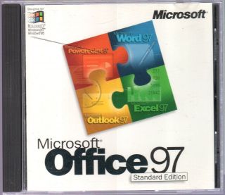 Microsoft Office 97 Standard Edition Retail 1 User s Full Version EUC