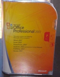 Microsoft Office 2007 Professional Full Version