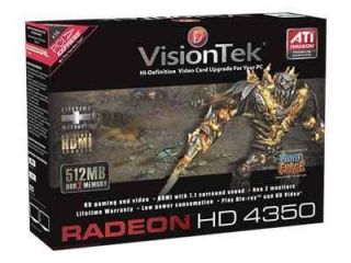 VisionTek ATI Radeon HD 4350 900270 512 MB DDR2 SDRAM PCI Express x16