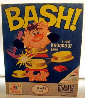 Vintage 1965 Milton Bradley Bash Game