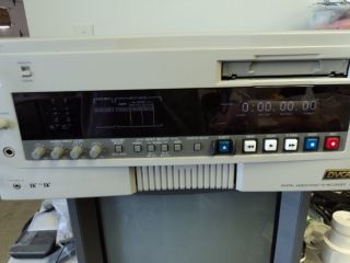 Sony DSR 85 DVCAM Mini DV Edit Deck Digital Video Recorder VCR VTR Low