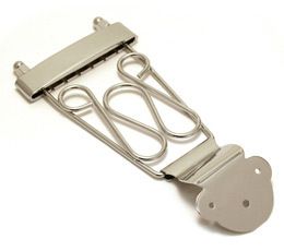 Chrome Deluxe Long Trapeze 6 String Guitar Tailpiece