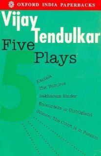 Five Plays Kamala   Silence The Court Is in Session   Sakharam Binder