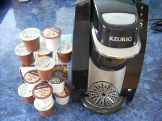 KEURIG B30 MINI BREWER PLUS Black Personal Coffee Maker w Free K CUPS