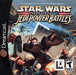 Star Wars Episode I Jedi Power Battles Sega Dreamcast, 2000