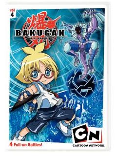 Bakugan Vol. 4 Heroes Rise DVD, 2009, 4 Disc Set