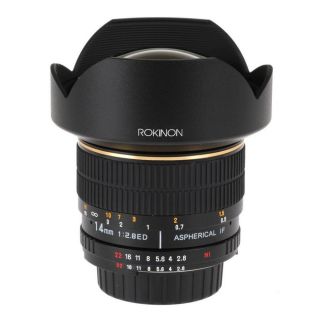 Rokinon 14 mm F 2.8 UMC IF ED Lens For Canon