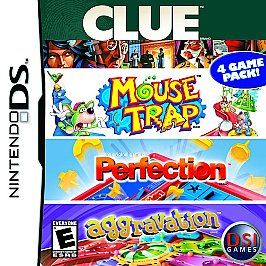 Clue Mouse Trap Perfection Aggravation Nintendo DS, 2007
