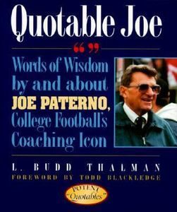 Footballs Coaching Icon by L. Budd Thalman 2001, Hardcover