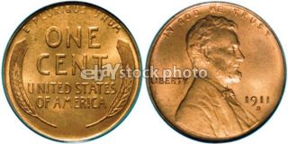1911, Lincoln Cent