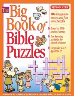 Big Book of Bible Puzzles by Colleen Kennelly and Gospel Light