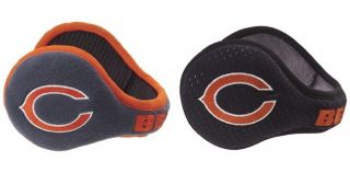 180s NFL Chicago Bears Ear Warmers / Ear Muffs NEW