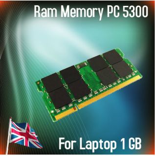 1GIG 1GB RAM MEMORY FOR Toshiba TECRA A8 A9 A3X A4 DDR2