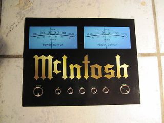 Mcintosh audio Stereo Amplifier magnet med 4 x 6 Gold