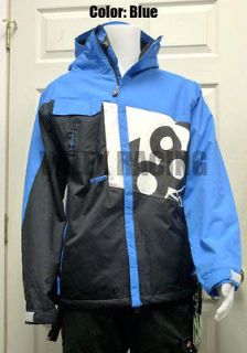 New 2013 686 Mannual Iconic Colorblock Jacket 3 Colors Sizes M, L, XL