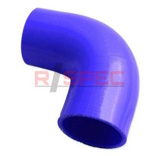 Blue 2.36 3 Ply 90 Degree Silicone Hose Coupler 60MM Turbo Intake BL