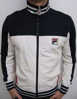 Fila Vintage 80s Tiebreak Terrinda Tracksuit Jacket in Cream S,M,L,XL