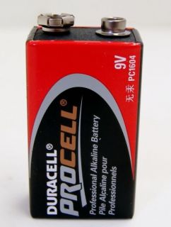 9V Duracell Procell Alkaline Batteries Fast and 