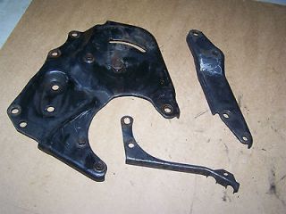 80/86 Ford V8 truck 3 piece A/C compressor bracket set off an 82