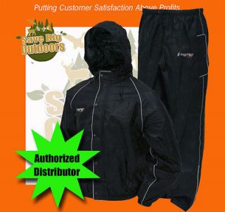 Black Frog Frogg Toggs Road Toads Toad Motorcycle Rain gear suit
