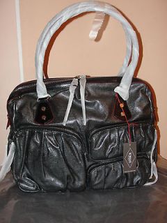 MZ WALLACE KATE Womens Metallic Shoulder Handbag