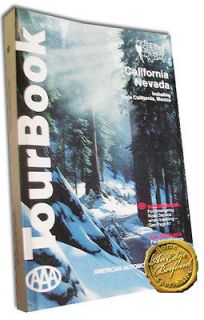 AAA Tour Book California Nevada Including Baja & Mexico Pb 1989