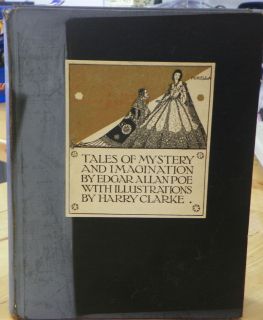 1933 TALES OF MYSTERY AND IMAGINATION EDGAR ALLAN POE HARRY CLARKE