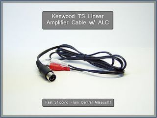 Linear Amp Cable Keying w/ ALC for Kenwood TS 140S TS 590S TS 850S