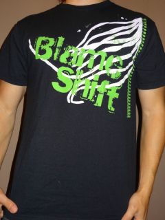 BlameShift Zipper Design Band T shirt Sz M Hard Rock Halestorm The