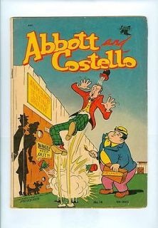 Abbott and Costello #14 VG+ Peters Super Bright