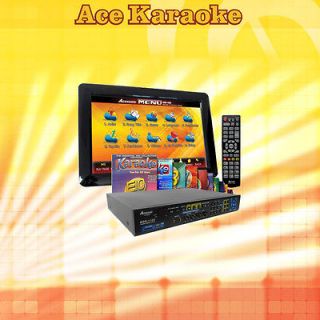 Acesonic KOD 1100 Karaoke Jukebox with 500GB HD Touch Screen & ESP 450
