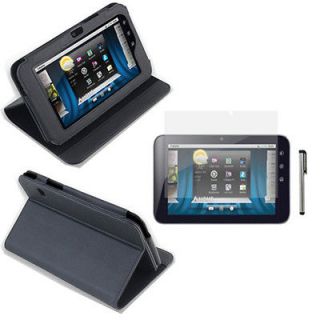 OEM Authentic T Mobile Black Leather Folio Case+Kickstand for Dell