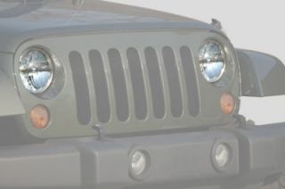 Jeep Wrangler JK GTS Clear Acrylic Headlight Covers Protection Pair