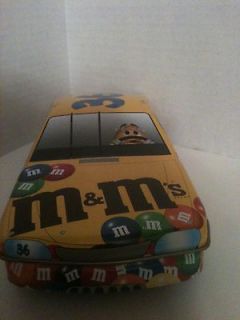 Candy Race Car Tin Nascar # 36 Mr. Yellow driving no Mr Red