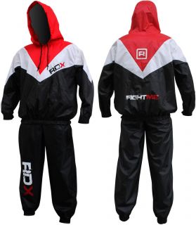 RDX Fight ME Sauna Sweat Track Suit Weight loss Slimming Fitness