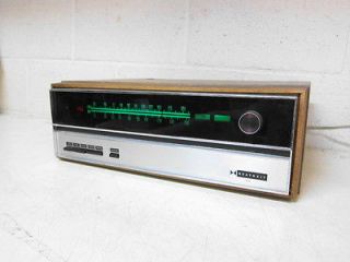 VINTAGE HEATHKIT STEREO TUNER MODEL AJ 29 WITH WOOD WOODEN CABINET