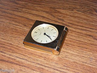Vintage SEIKO Desktop or Travel Clock QQ 541 G JAPAN SEIKOSHA CO.