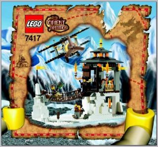 LEGO 7417   ORIENT EXPEDITION   Temple of the Mountain   INSTRUCTION