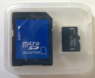 8GB MICRO SD SDHC MEMORY CARD C4 + Adapter + BOX (SAMSUNG NOKIA CAMERA