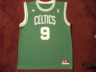 green basketball jersey RAJON RONDO #9 Adidas Basketball Jersey