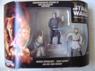 Star Wars Commemorative Episode III DVD Collection Action Figure Set