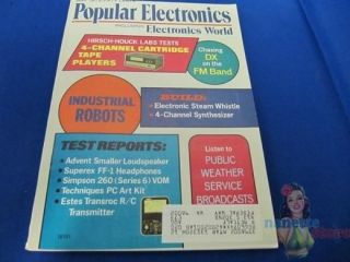 1972 Popular Electronics Advent Smaller Loudspeaker